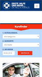 Mobile Screenshot of erste-hilfe-und-mehr.de